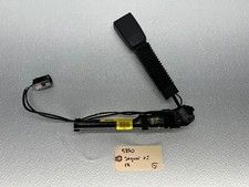 2010-2015 JAGUAR XF XJ FRONT RIGHT PASSENGER SEAT BELT BUCKLE BLACK