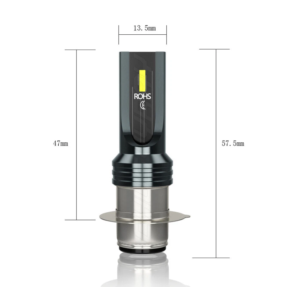 High Power HID LED Headlight H6 Bulb For Honda TRX 450R 2005-2006-2007-2008-2009 - Image 4 of 4