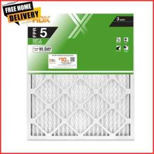 20 x 24 x 1 Standard Pleated Air Filter FPR 5, 3-Pack, Air Filters Replacement