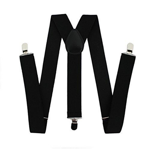 Mens Wide Braces 35mm Heavy Duty Adjustable Elasticated Strong Clips Wedding - Picture 5 of 21