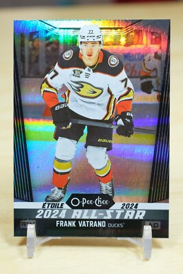 2024-25 OPC Rainbow Black #502 Frank Vatrano - Anaheim Ducks