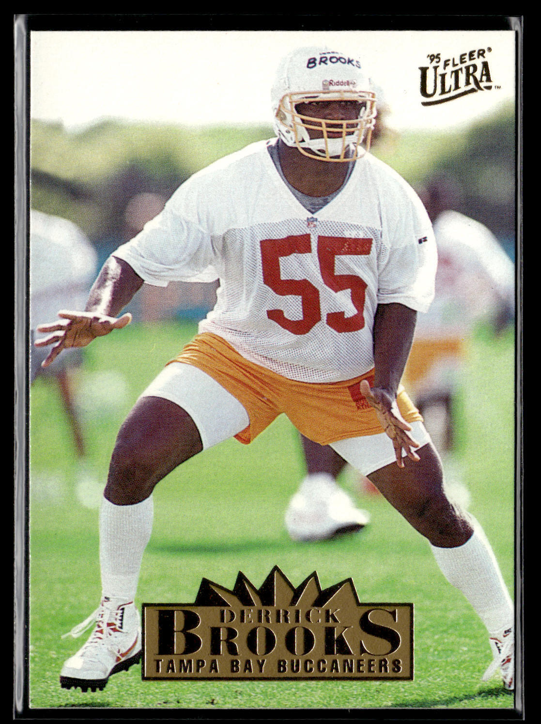 1995 Ultra Derrick Brooks #322 Tampa Bay Buccaneers