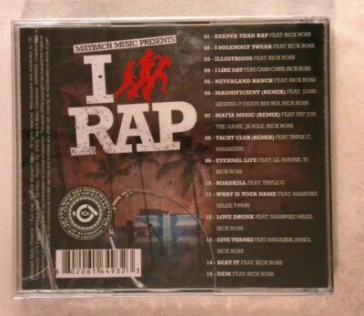 Maybach Music Presents, I Run Rap [PA] [New CD] 802061649323| eBay