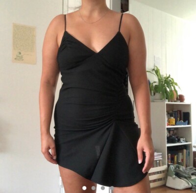 jacquemus mini dress black JACQUEMUS La Mini Robe Sierra