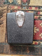 Vintage Detecto Bathroom Scale Black With Glitter Made In The USA