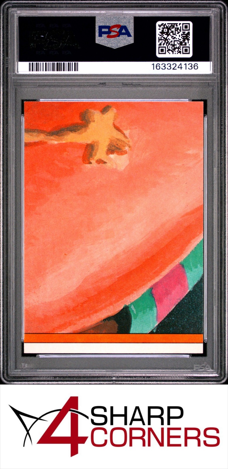 1987 GARBAGE PAIL KIDS STICKERS #306B LEFTOVER GROVER SERIES 8 PSA 9 view 2