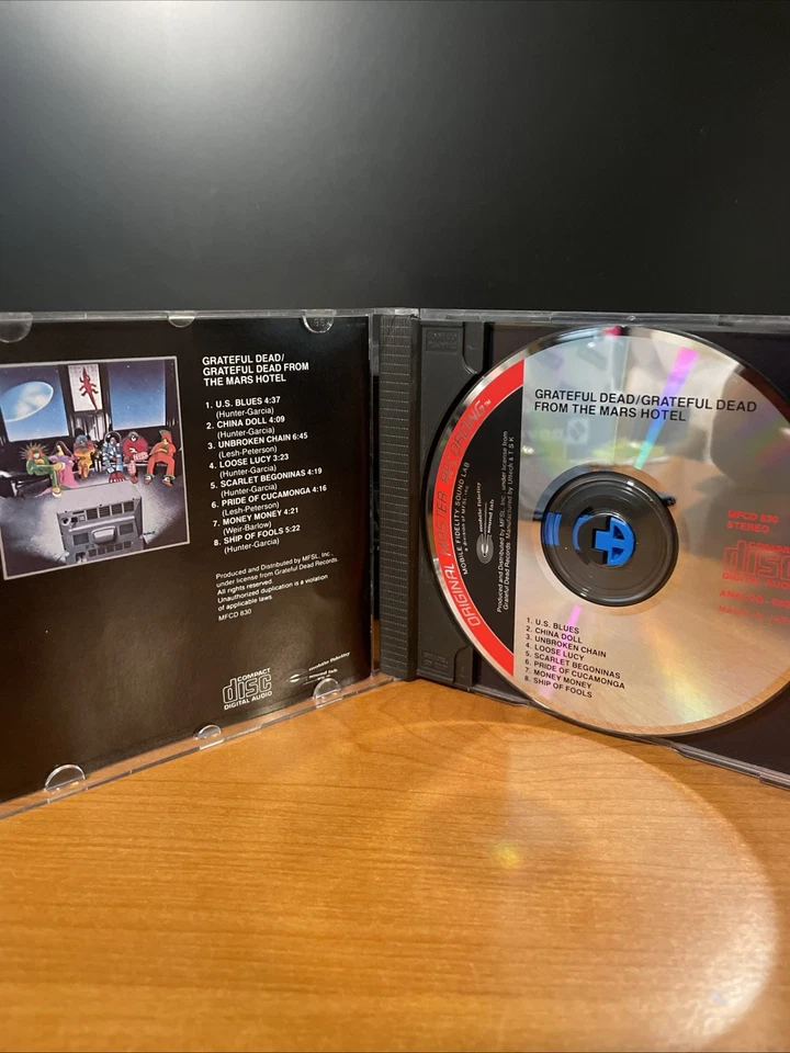 Grateful Dead - From The Mars Hotel — 💿 MFSL Original Master Recording! - Image 3 of 3
