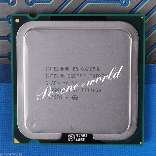 Intel Core 2 Extreme QX6700 QX6800 QX6850 QX9650 LGA 775 Quad-Core Processor CPU - Picture 4 of 5