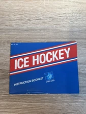 Vtg 1988 NES Nintendo Ice Hockey Instruction Booklet Sports Series Game Manual