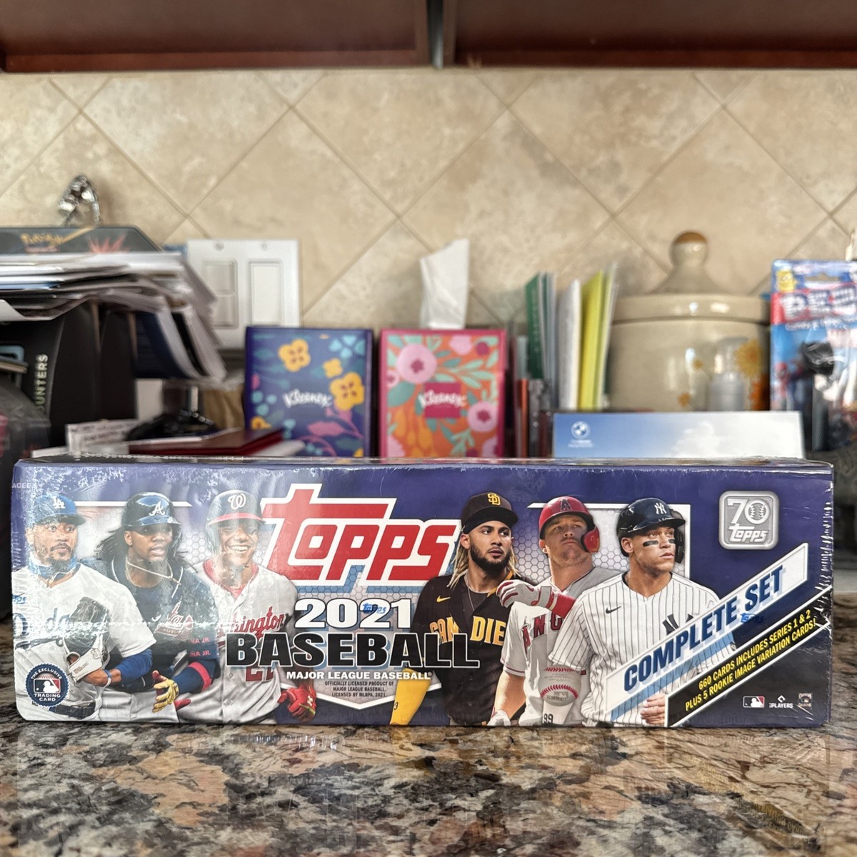 2021 Topps MLB Baseball Complete Factory Set (PURPLE BOX) | eBay