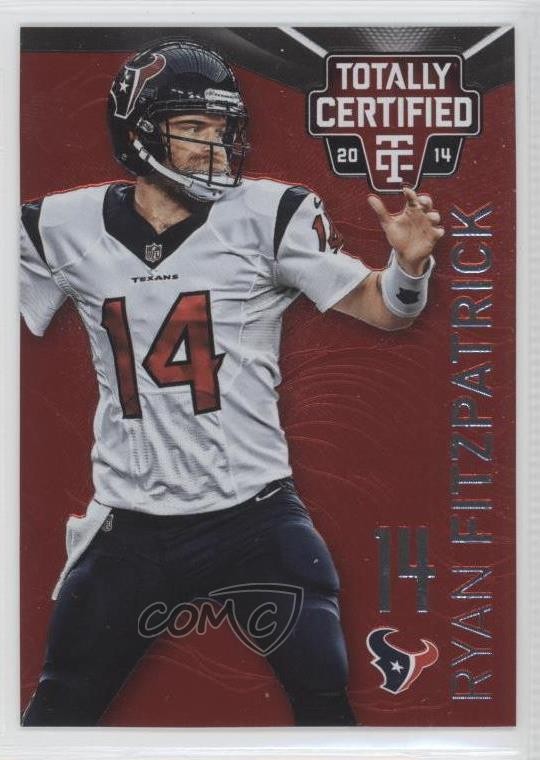2014 Panini Totally Certified Platinum Red 29/100 Ryan Fitzpatrick #39 0f8