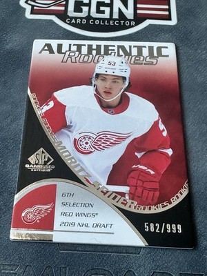 2021-22 Upper Deck SP Game Used - 2003-04 Retro Rookies Moritz Seider #RC-5 /999