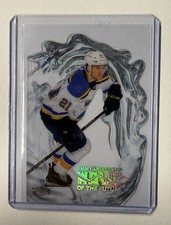 2025-26 Flair Hockey Wave of the Future, Jimmy Snuggerud, WF-7, St. Louis Blues