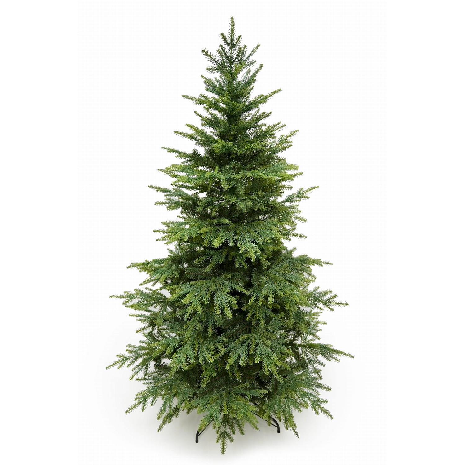 Sapin de Noël artificiel Caucase 190 cm sans perte d'aiguilles avec pied stable