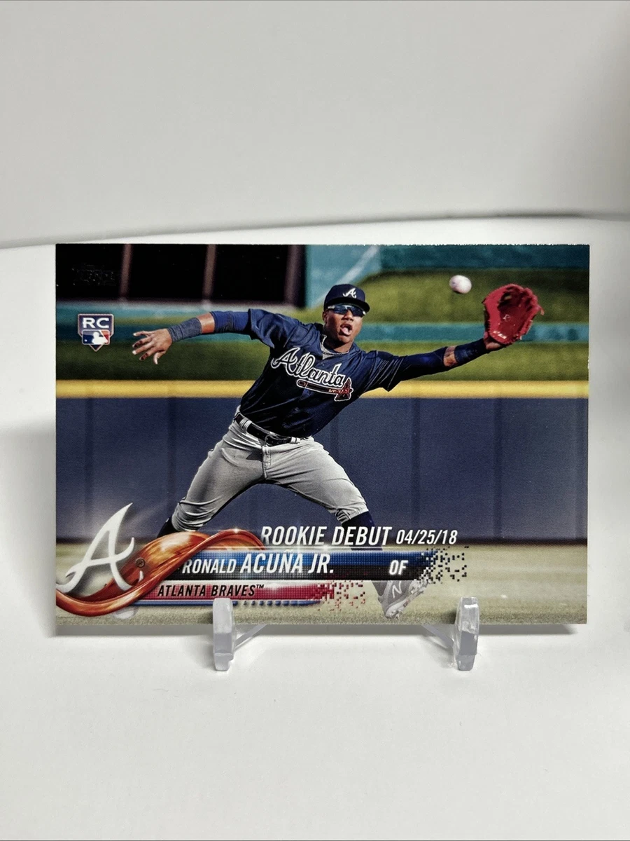 2018 Topps Update Series - Ronald Acuña Jr. #US252 for sale | eBay