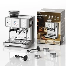 Espresso Machine 20 Bar Espresso Coffee Maker Cappuccino Machine with Steam Wand