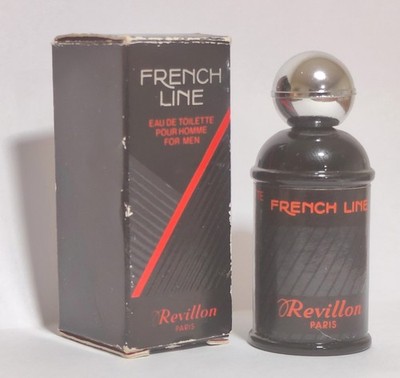 French Line de Revillon Eau de Toilette Miniatur 5 ml mit Box in gutem Zustand