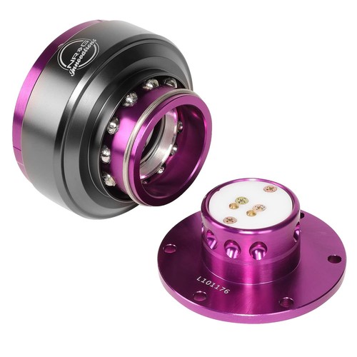 NRG Innovations NRG-SRK-200PP-TI Kit di sgancio rapido per volante con Titani... - Foto 5 di 7
