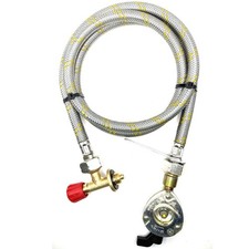 Connecteur De Bouteille Campingaz 901, 904, 907 Renforcé 1,5 M À Clip Sur 22 Mm