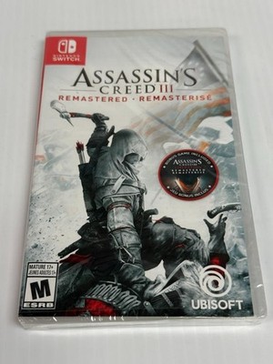 Nintendo Switch ASSASSIN'S III REMASTERED Game Brand New 2019