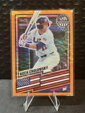 2026 USA Stars & Stripes-(SP) Orange Pulsar /249-Roch Cholowsky #140