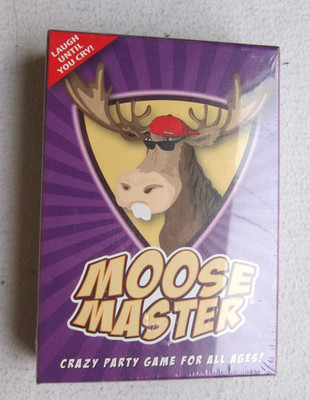 New Sealed Moose Master  Card Game GC