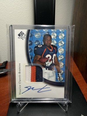 2005 upper deck sp authentic Maurice Clarett RPA /499