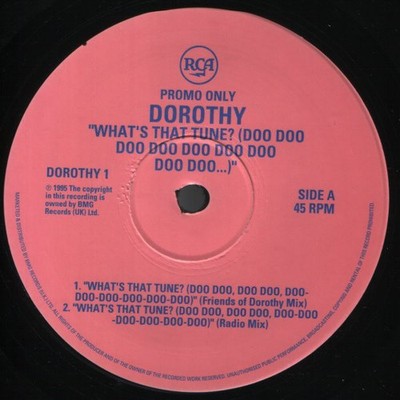 Dorothy - What's That Tune Doo Doo Doo Doo Doo Doo Doo Doo - Promo - E6244z