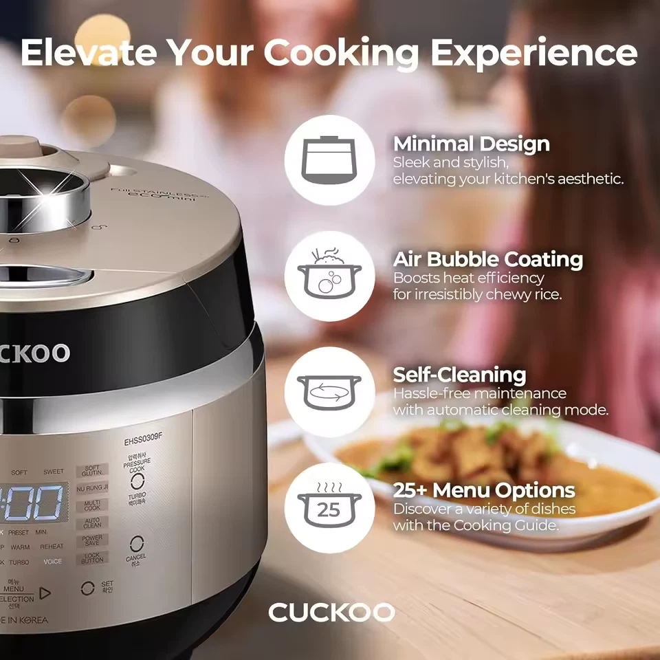 CUCKO. CRP-EHSS0309FG. 3cup rice coocker