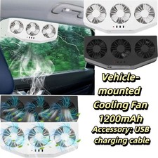 Solar Powered Car Ventilator Window Ventilation Fan Auto Air Vent Exhaust Fan