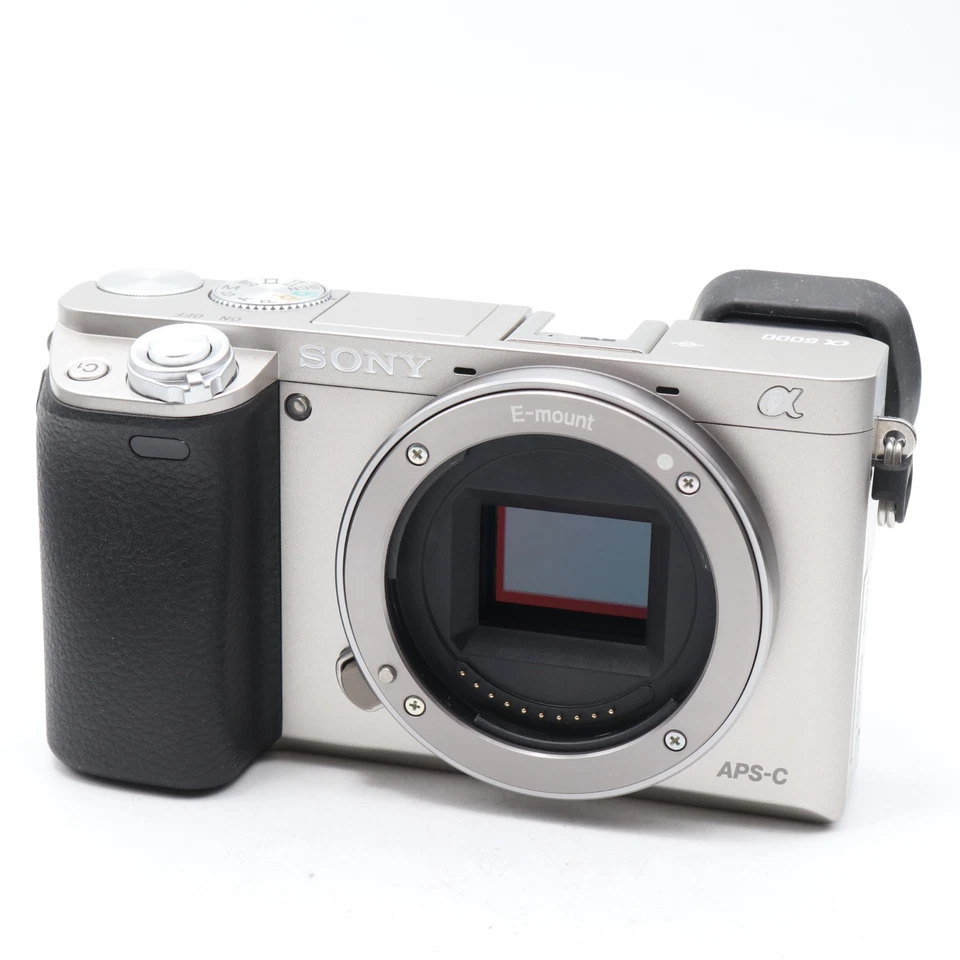 Sony Alpha A6000 ILCE-6000 Camera Silver Body English OK [Near Mint / 280 shots] - Image 2 of 4