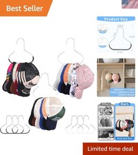 Elegant 6-Pack Hat Storage Solution - Organizer for Clutter-Free Closets