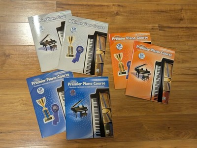Alfred's Premier Piano Course Book 4-6 Lot Lesson and Performance, CD included