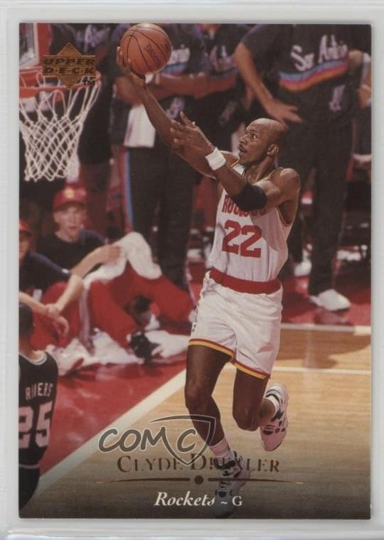 1995-96 Upper Deck Clyde Drexler #56 HOF 1nd9