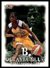 1999-00 Hoops WNBA Octavia Blue Rookie Minnesota Lynx #18