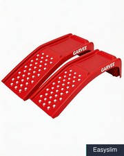 Car Ramps 2 Pack Heavy Duty Steel 8000 LB Capacity 8 Inch Lift Height
