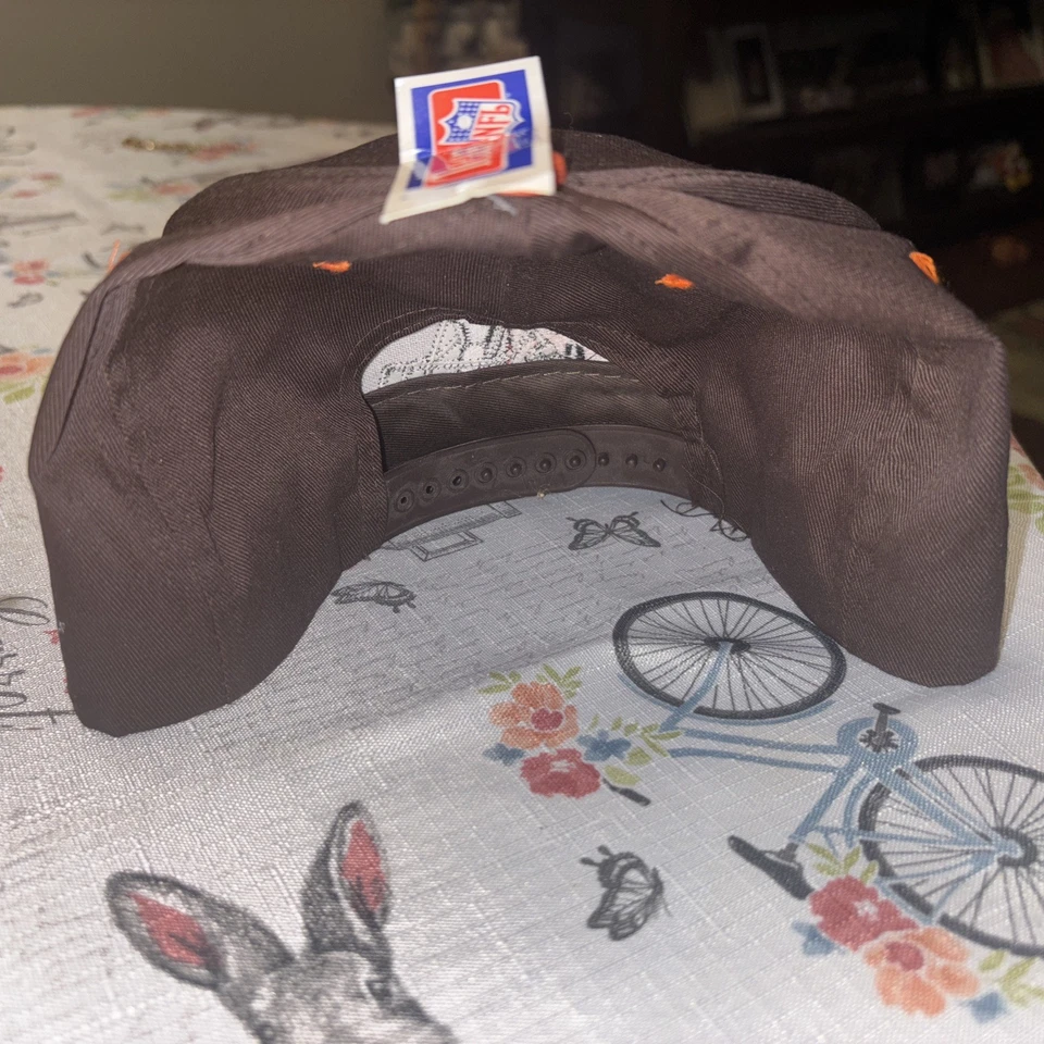 De Colección Equipo NFL Cleveland Browns Sombrero Bordado Snapback Otto Graham Firmado Automático Foto 4 de 4