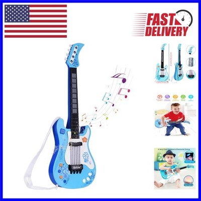 Educational Kids Toy Guitar - Electric Instrument with Fun Sounds & Activities