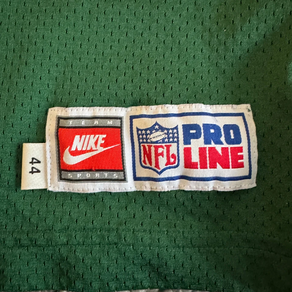 Camiseta deportiva vintage Nike 1997 Green Bay Packers Brett Favre NFL Pro Line para hombre 44 L Foto 3 de 4