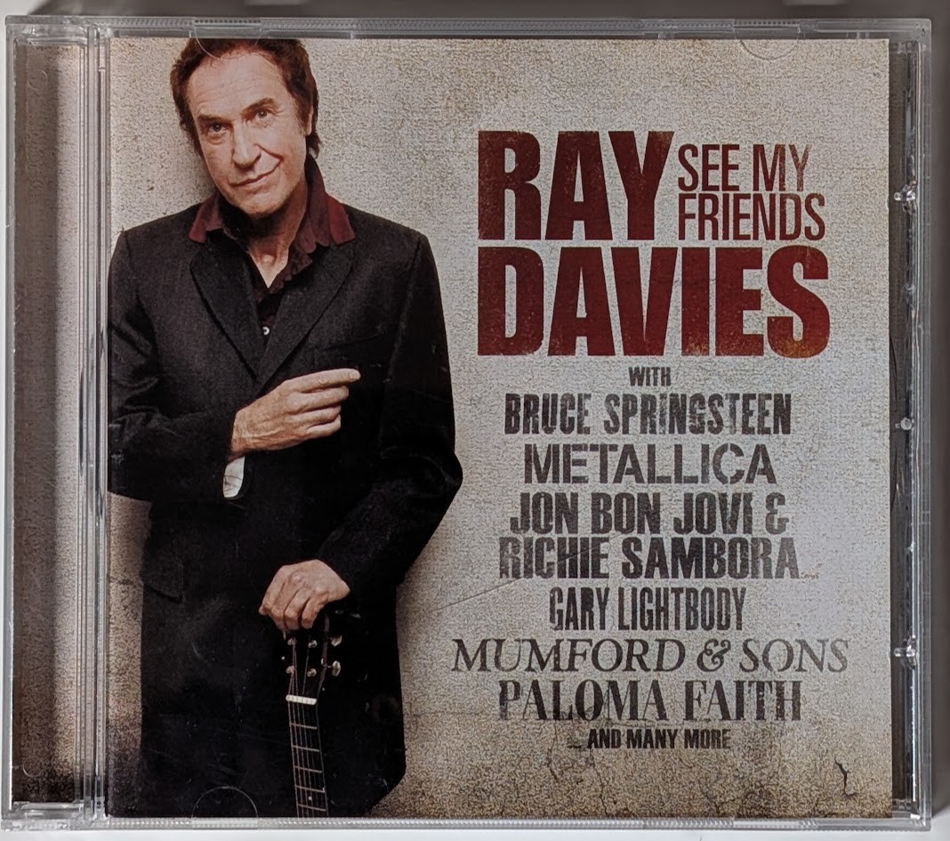 Ray Davies See My Friends CD 2010 VG+ Bruce Springsteen Metallica Kinks