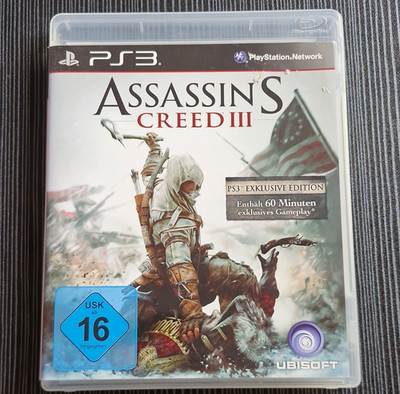 Ubisoft Assassin's Creed III Exclusive Ed. PS3 USK 16 (BLES-01667)