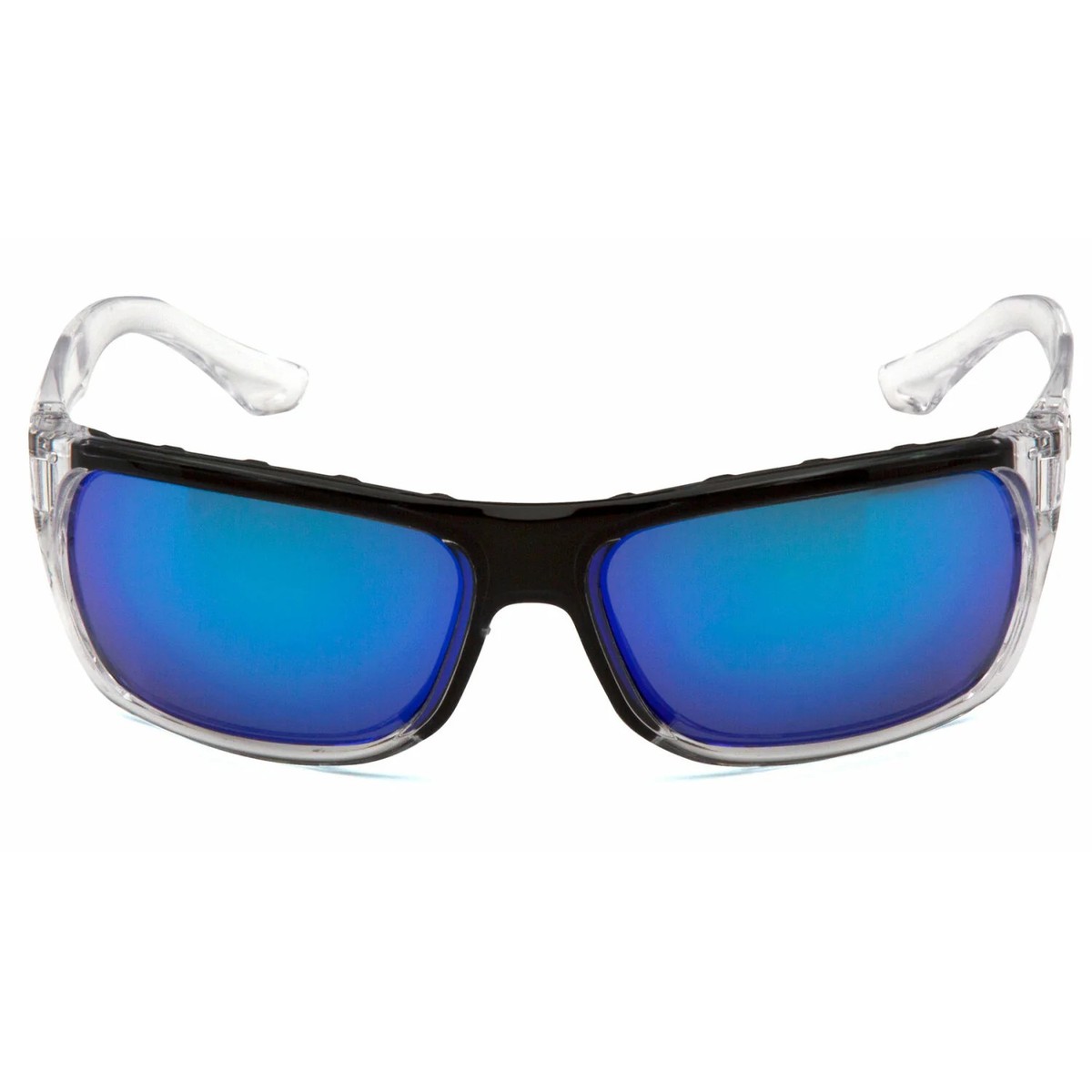 Pyramex Vgsc965t Vallejo Ice Blue Mirror Anti-fog Lens Clear Frame