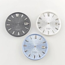 33.5mm Ice-flake Watch Dial for NH35 NH36 Date
