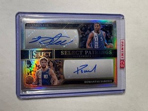 Domantas Sabonis Autograph | eBay