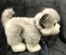KEEL TOYS HUSKY WITH COLLAR AND LEAD 10” PLUSH SOFT CUDDLY PUPPY DOG TOY
