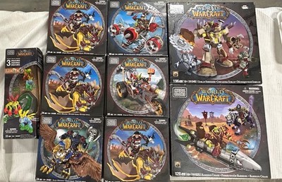 World Of Warcraft 9 New Box Mega Blox Set