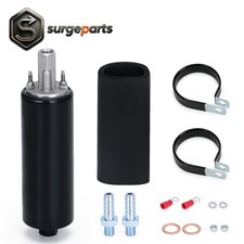 255lph High Flow External Fuel Pump Gsl392 Walbro Install Kit