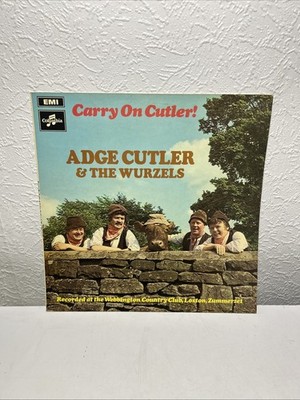 Adge Cutler & The Wurzels   Carry On Cutler LP 1969 12  Vinyl EMI Columbia