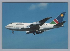 Air Namibia Boeing 747SP Postcard ZS-SPC Postcard Airline Special Performance