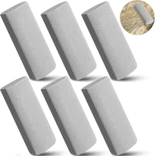 6 Pcs Pet Hair Remover Gray Pumice Stone Car Pet Hair Removal Tool for Bedding C
